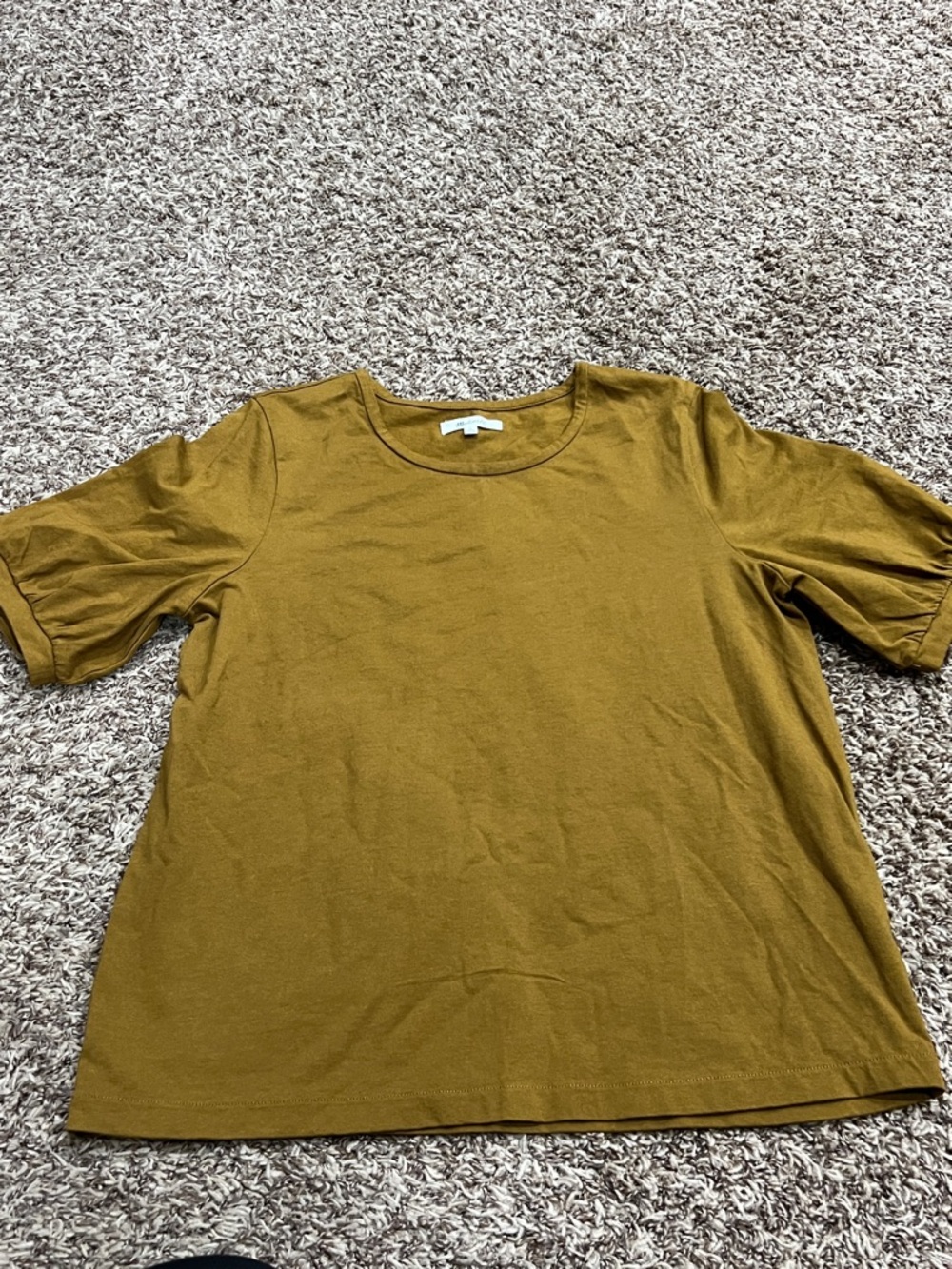 Madewell puff sleeve top sz M